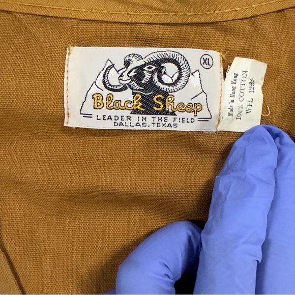 Vintage Black Sheep Hunting Vest - Picture 13 of 13